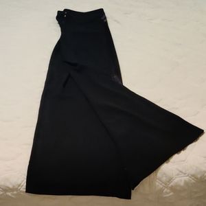 Extra Wide Leg Velvet Side Slacks